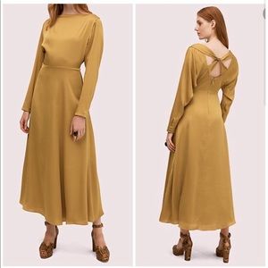 NWT Kate Spade MIDI Twist Back Dress!